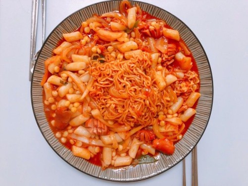 Rabokki Instant Rice Food